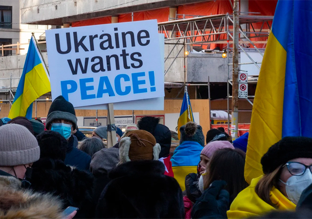 Image from conflict in Ukraine