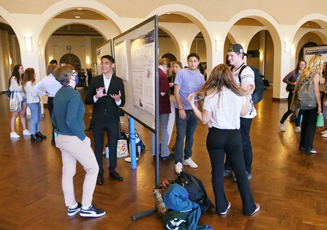 Students present research at the annual Creative Collaborations event