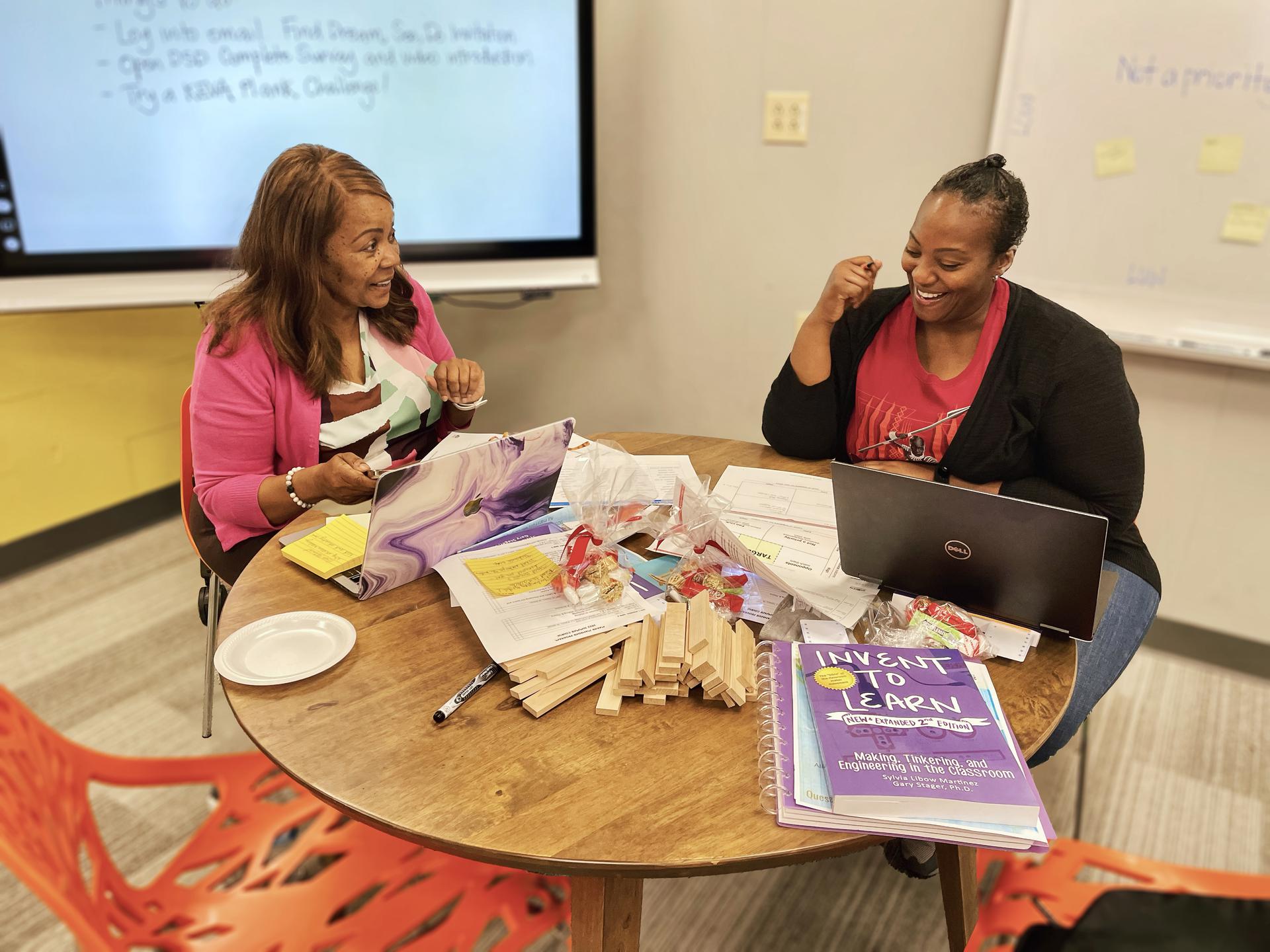 Educators Learning how to be Maker Managers