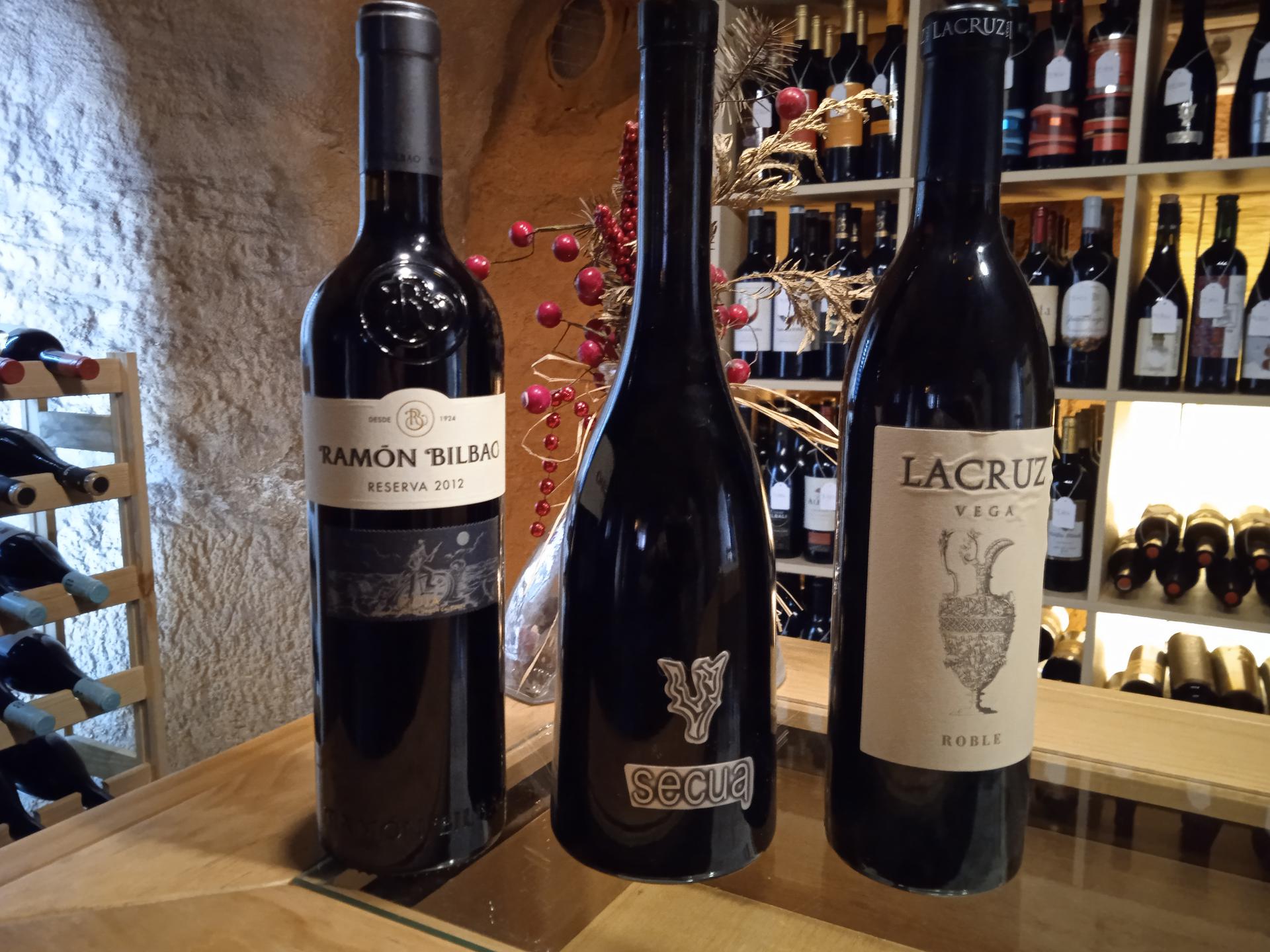 Tasting wines