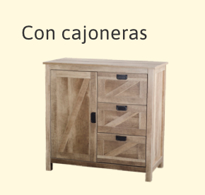 Antique con cajoneras