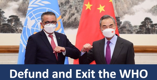 Defund and Exit the WHO