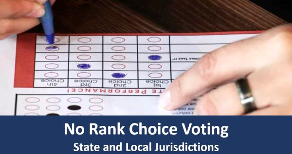 No Rank Choice Voting!