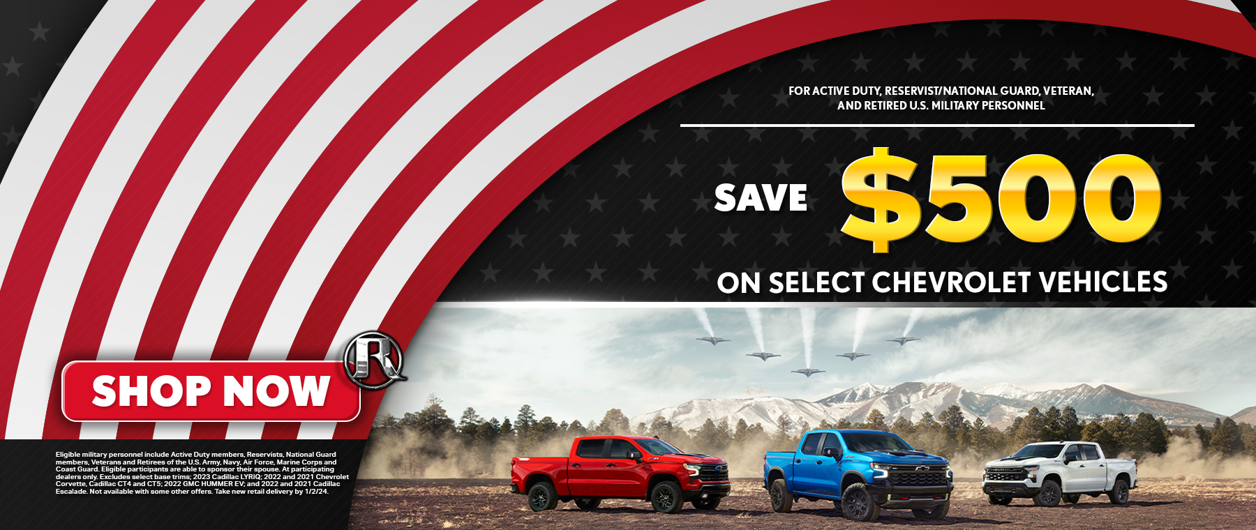 Reed Chevrolet Specials and Incentives | Reed Chevrolet