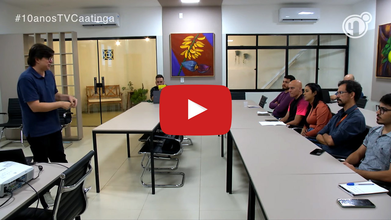 Assista a matéria no YouTube da TV Caatinga da UNIVASF sobre evento no laboratório do projeto Agritech Nordeste, na UPE Campus Petrolina