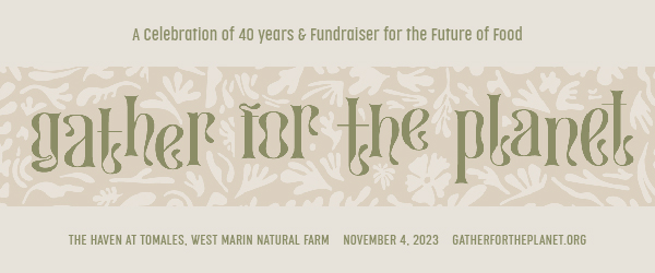 Gather for the planet at the Haven at Tomales, west Marin Natural Farm