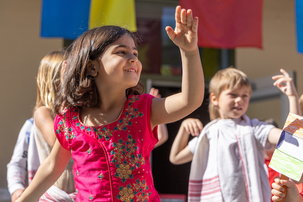 Children dancing