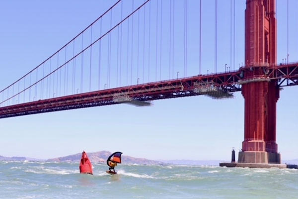 Wind Surfing Golden Gate