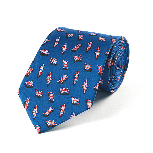 UNION JACK SILK TIE