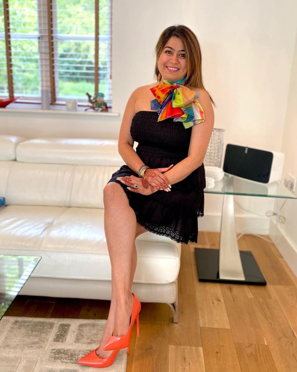 HEENA WEARS Delaunay Eiffel Tower Habotai Silk Scarf by Fox & Chave