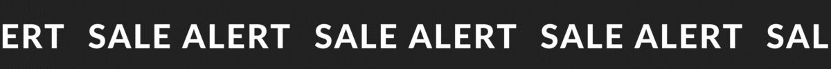 SALE ALERT