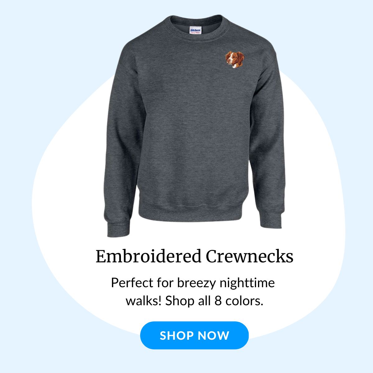 Shop Embroidered Crewnecks