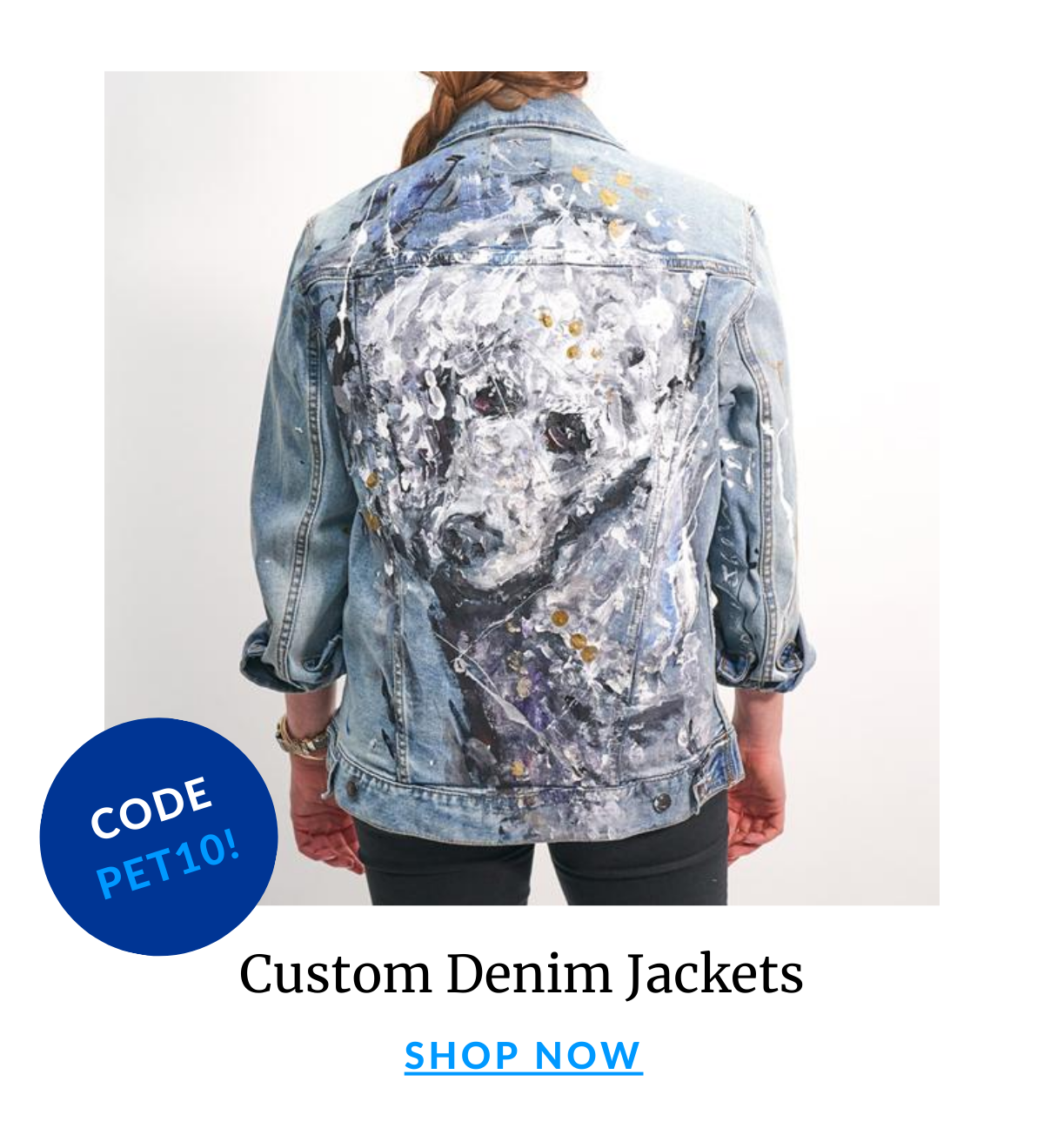 Shop Hand-Painted Custom Denim Jackets