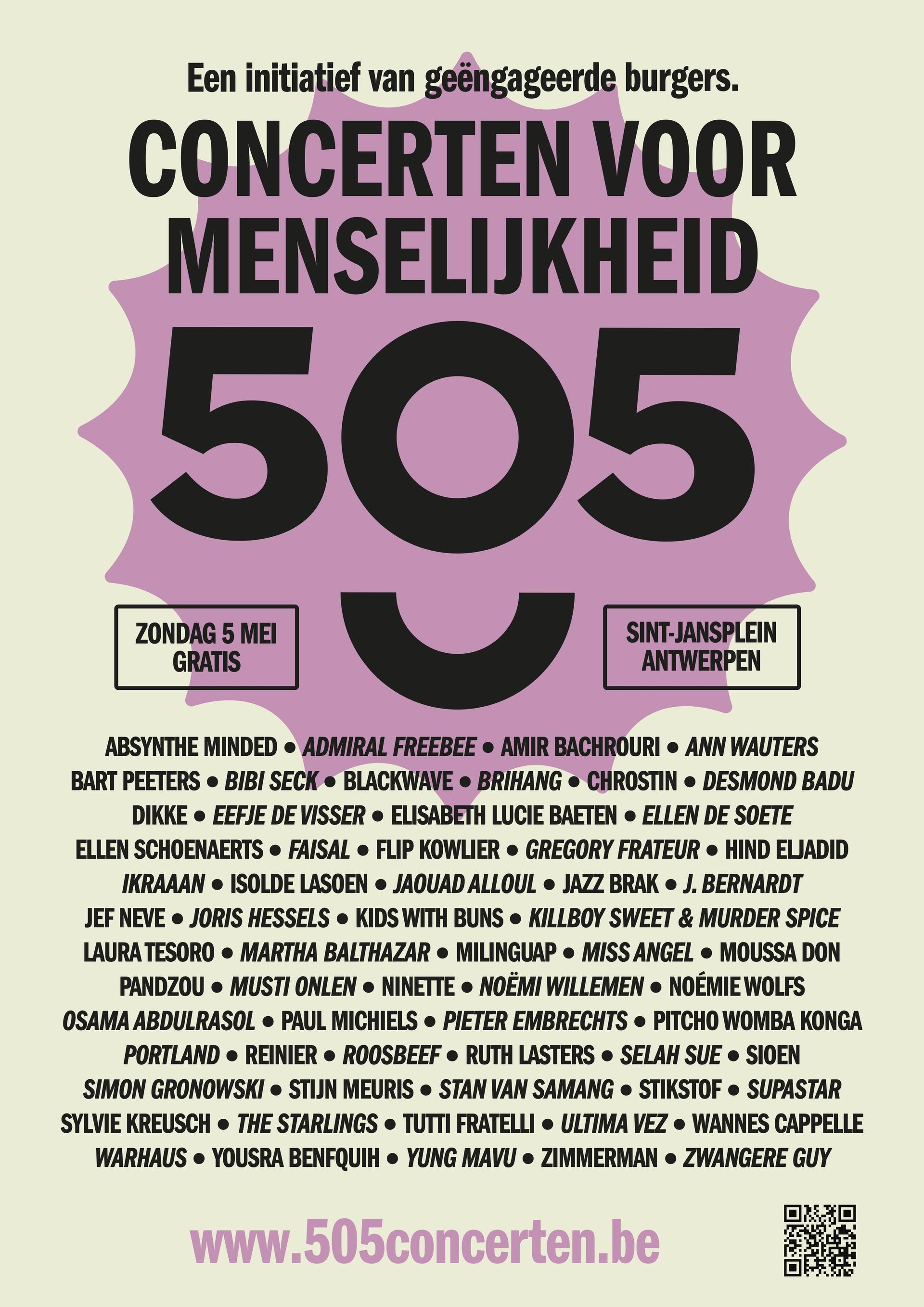 '505 - Concerten voor Menselijkheid' — Marnix and Ally 