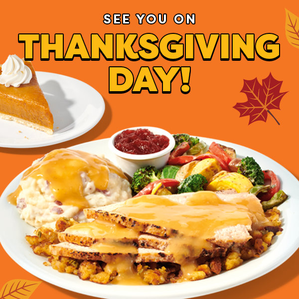 Denny's does Thanksgiving, 2020-11-25