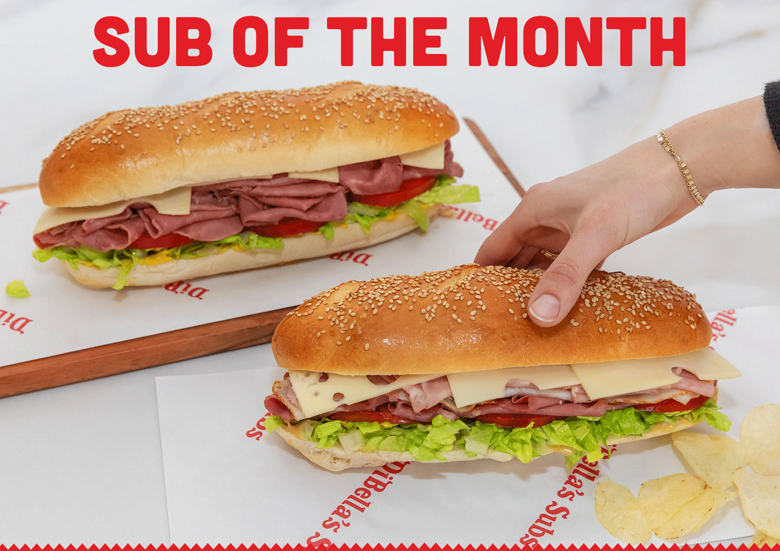 FREE DELIVERY begins now! DiBella's Subs