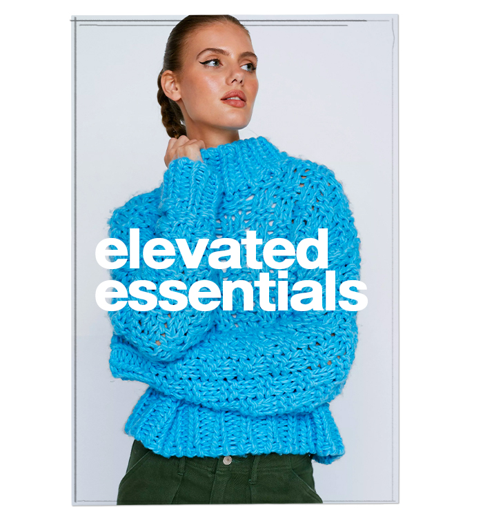 premium cable weave stitch high neck jumper