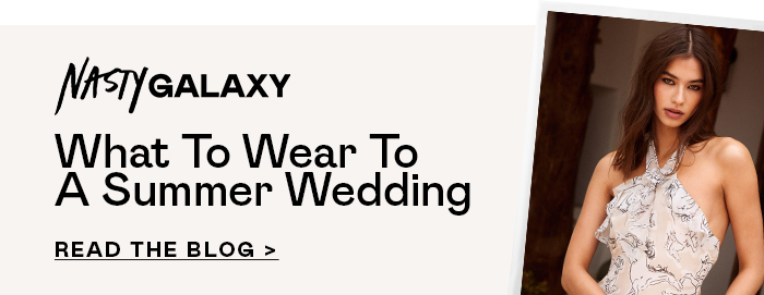 What To Wear To A Summer Wedding