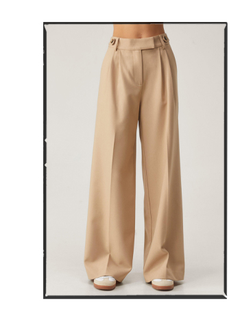 Premium Twill Super Wide Leg Pants