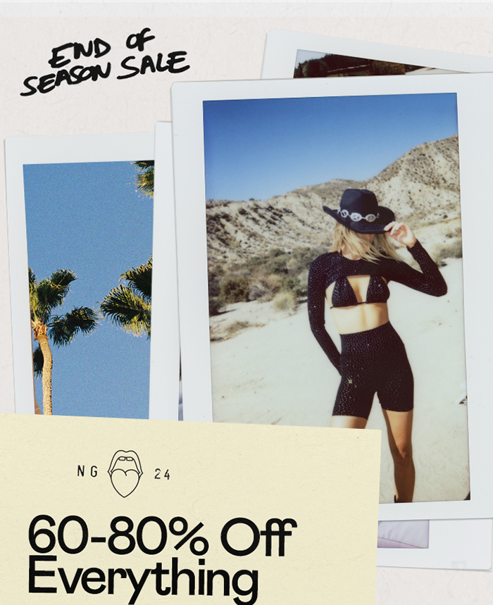 60-80% OFF EVERYTHING*