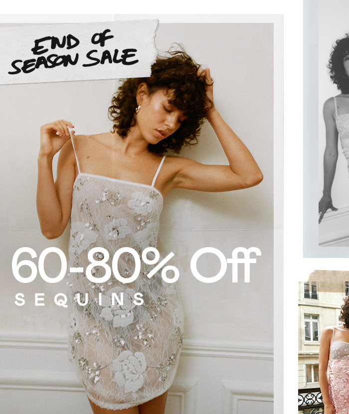 60-80% OFF SEQUINS