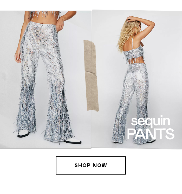 SEQUIN PANTS