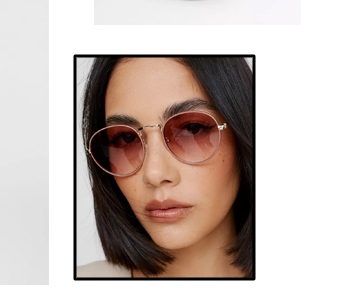 Round Tinted Sunglasses