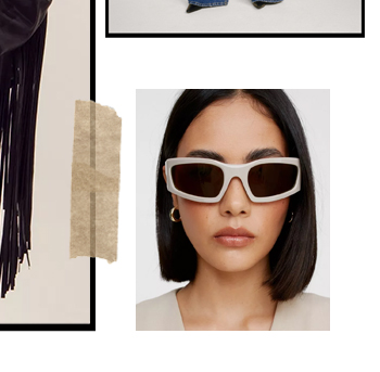 Wrap Around Tinted Lens Sunglasses