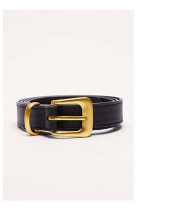 Faux Leather Belt