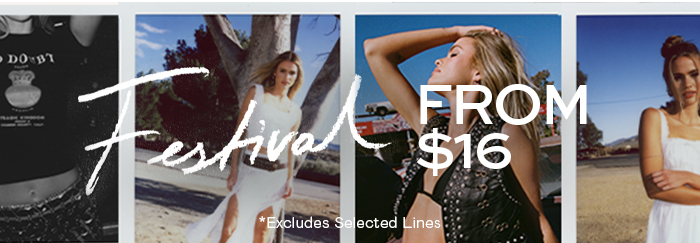 FESTIVAL FROM $16