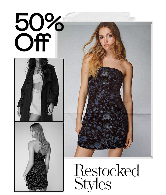 50% OFF RESTOCKED STYLES