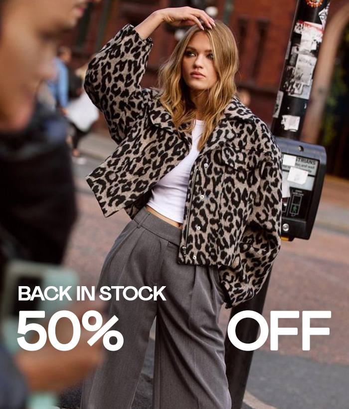 50%OFF BACK IN STOCK