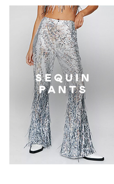 SEQUIN PANTS