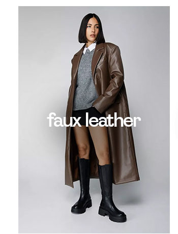 FAUX LEATHER