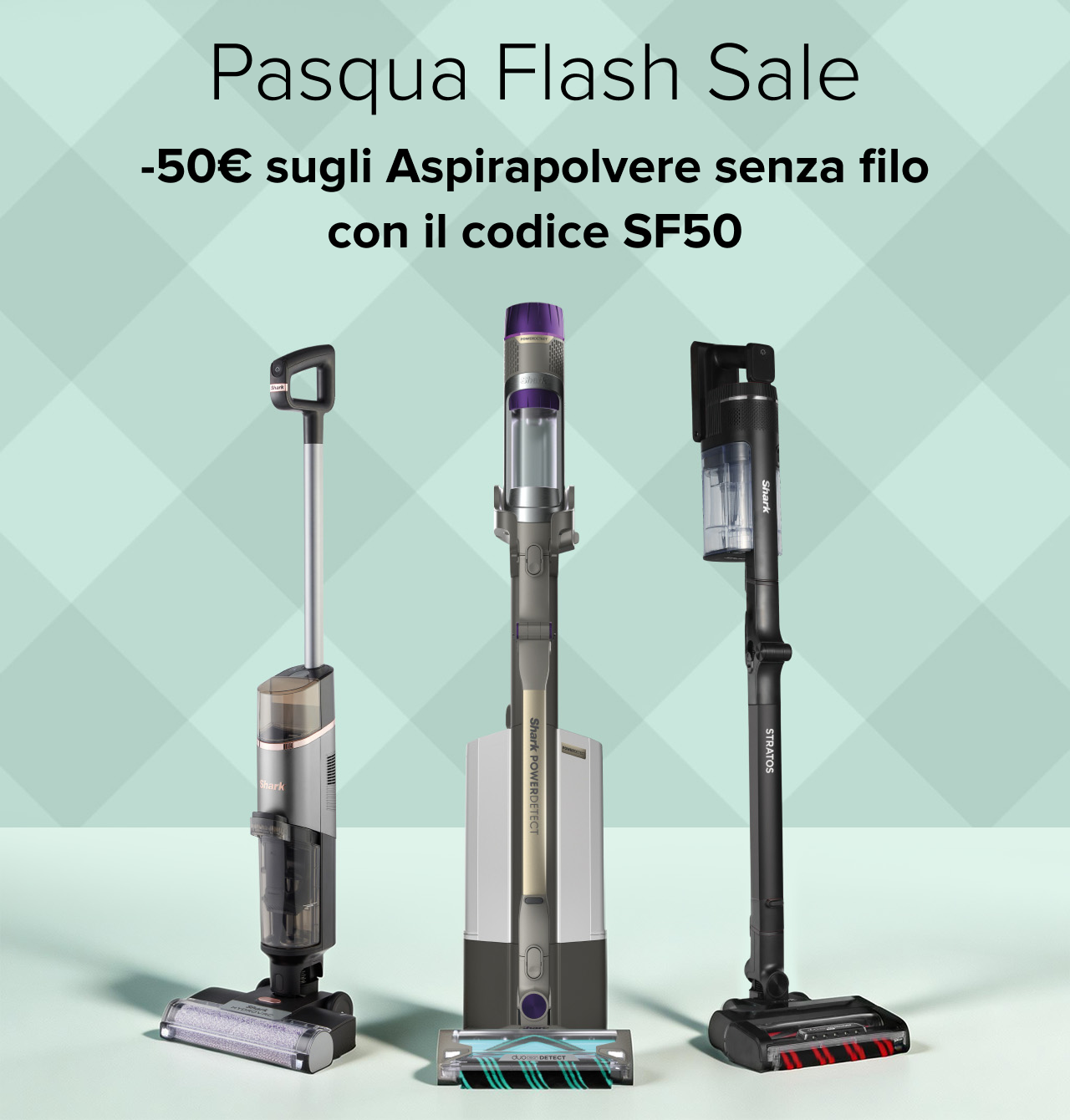 Solo oggi: -50€ per ripartire puliti