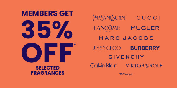 Members Get 35% Off Selected