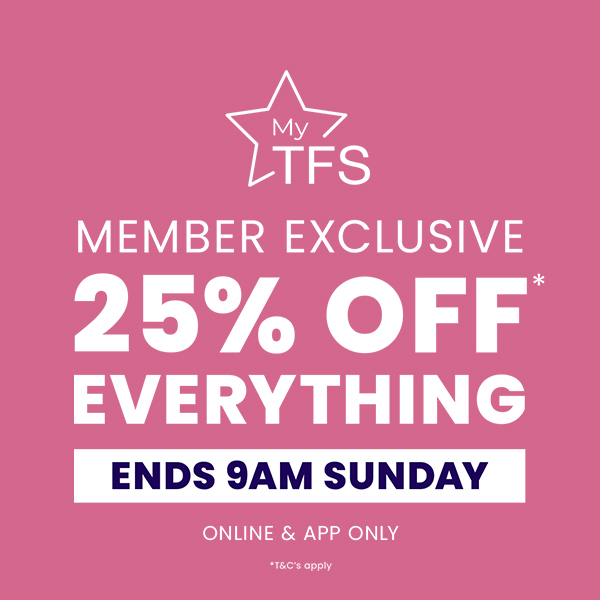 MEMBER 25% OFF EVERYTHING