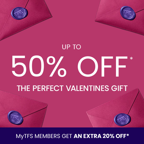 Valentine's Up to 50% off