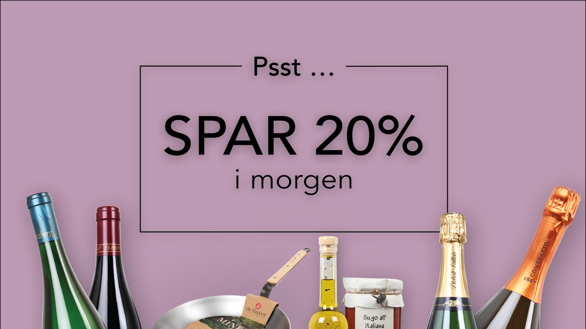 Spar 20% på hele Løgismose søndag 9. februar
