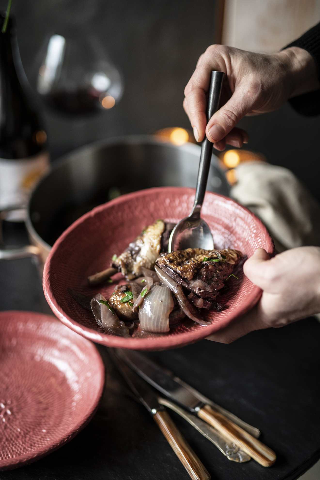Opskrift caoq au vin