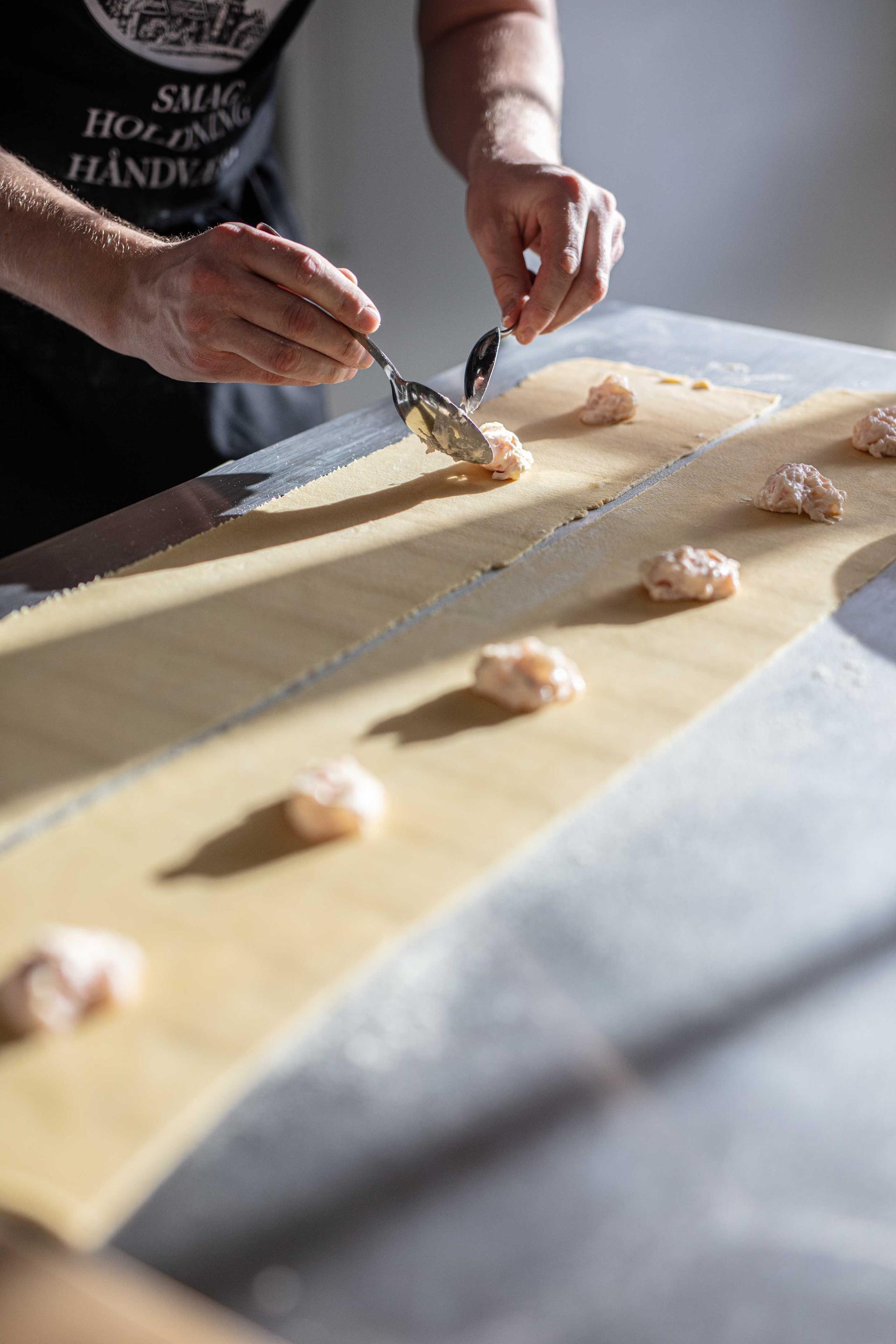 Opskrift tortelli med jomfruhummer