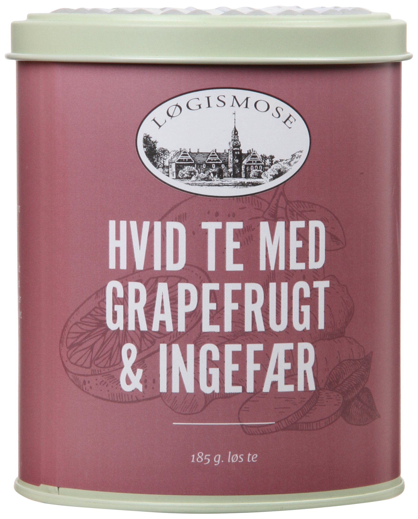 Hvid te med grapefrugt og ingefær