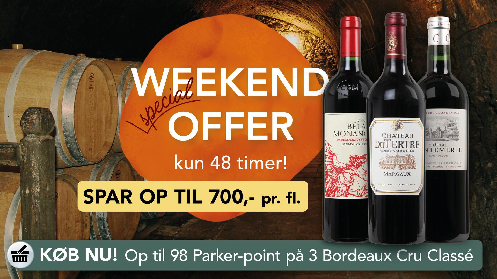 Weekend offer