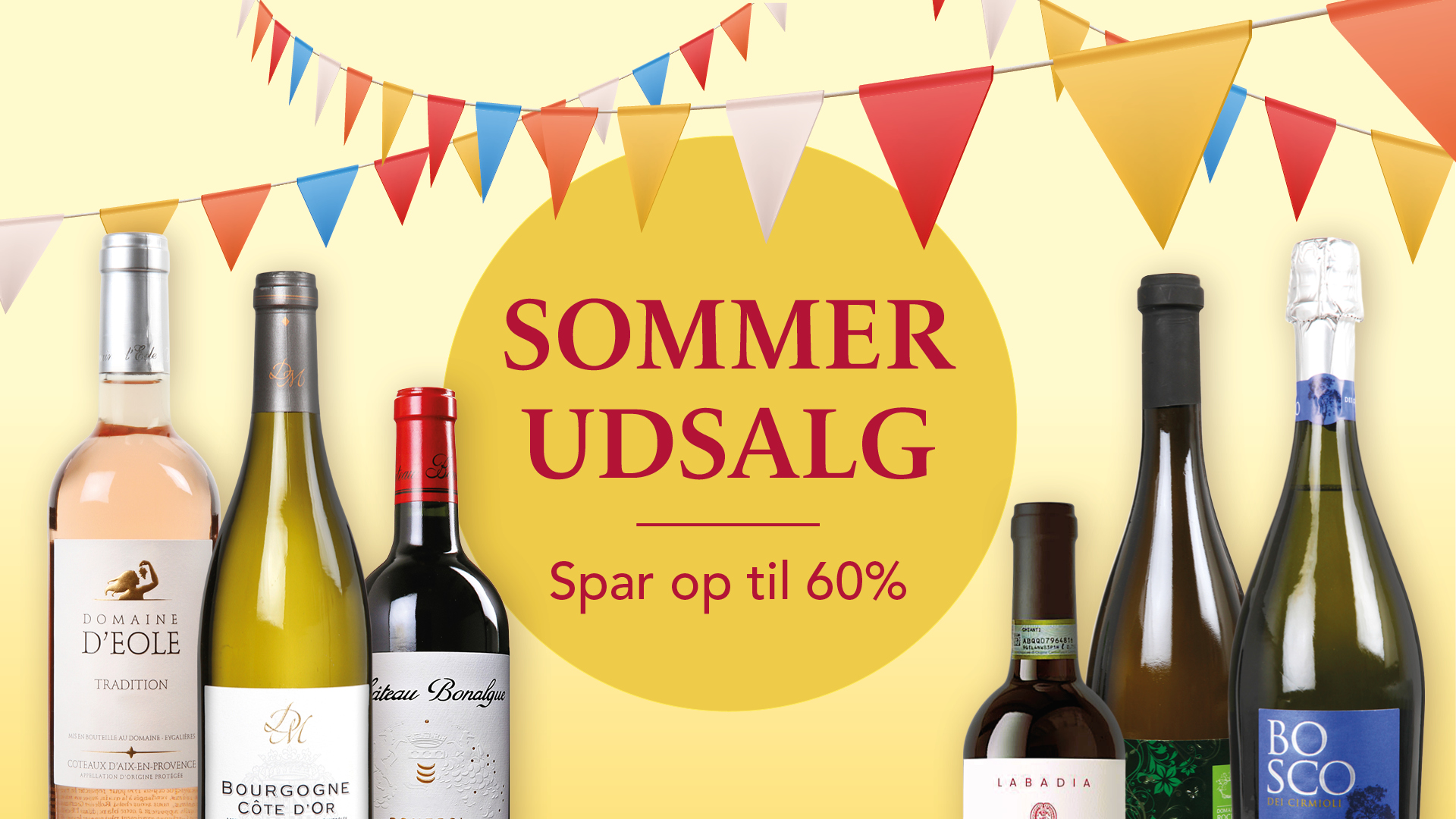 Sommerudsalg, sol, vin og vilde priser – hundredvis af nedsatte vine – Spar op til 60%