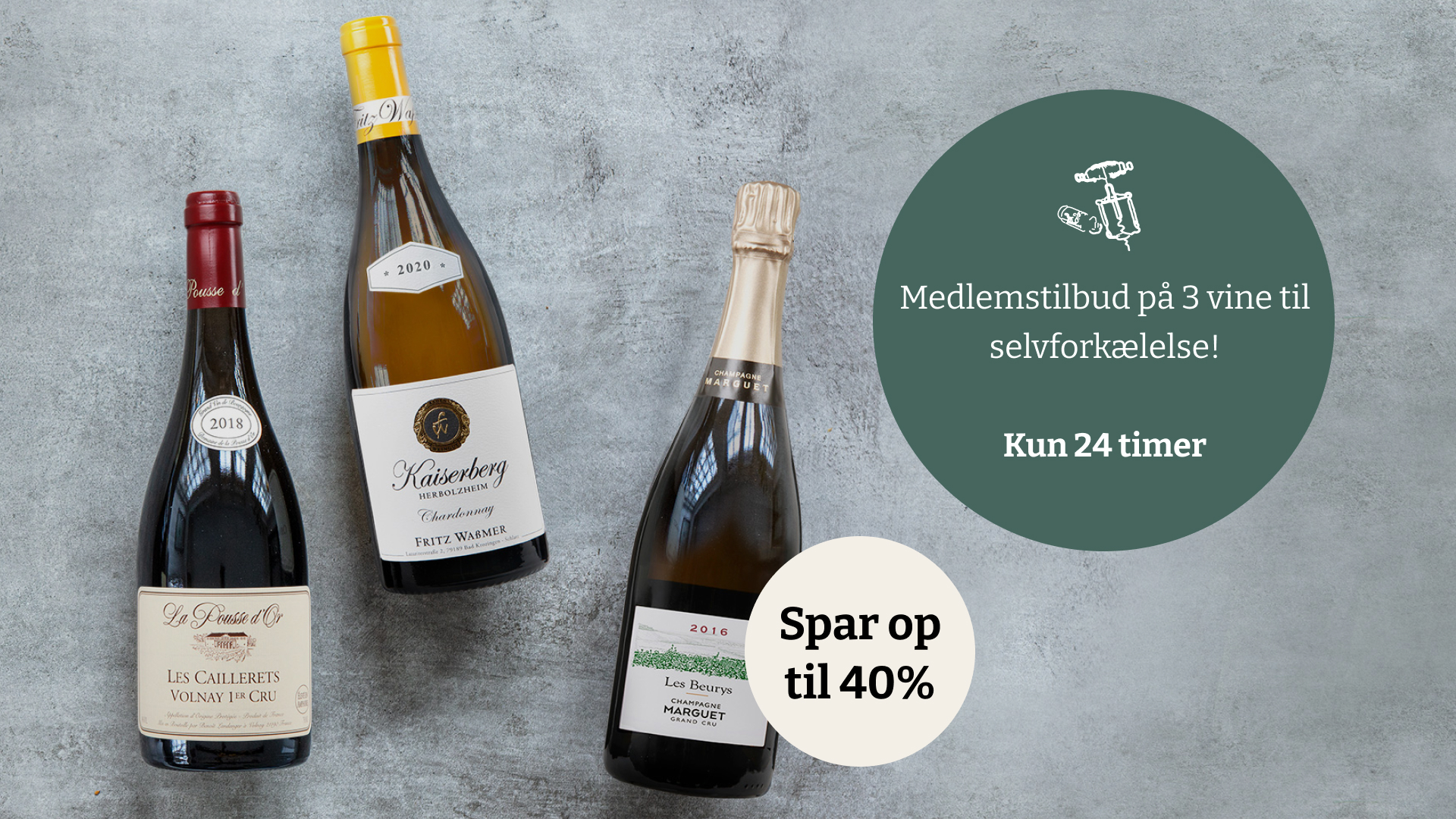 Forkæl dig selv på Valentinsdag med eksklusiv rabat på forførende vine