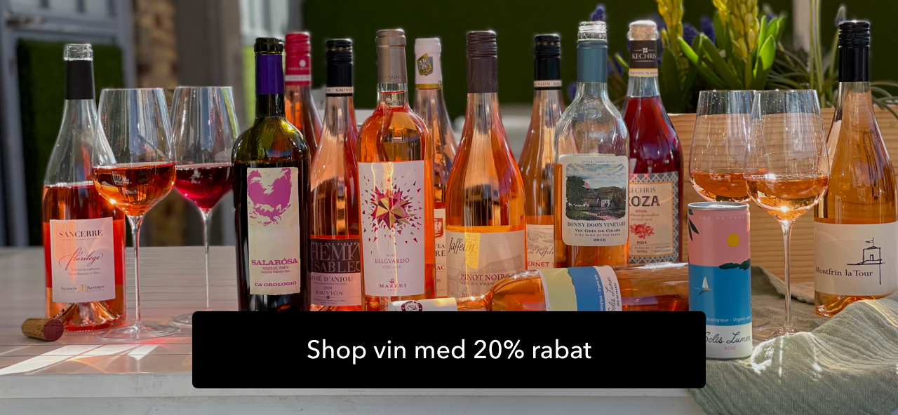 Shop vin med 20% rabat