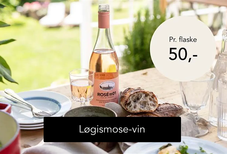 Løgismose vine på tilbud