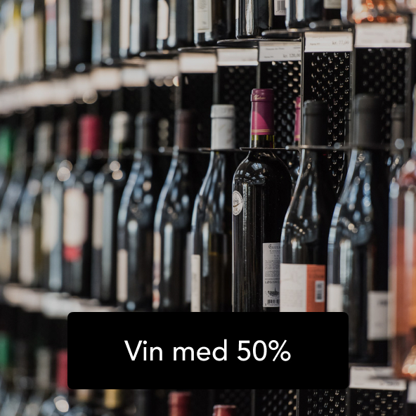 Black Friday-tilbud på vine med 50%