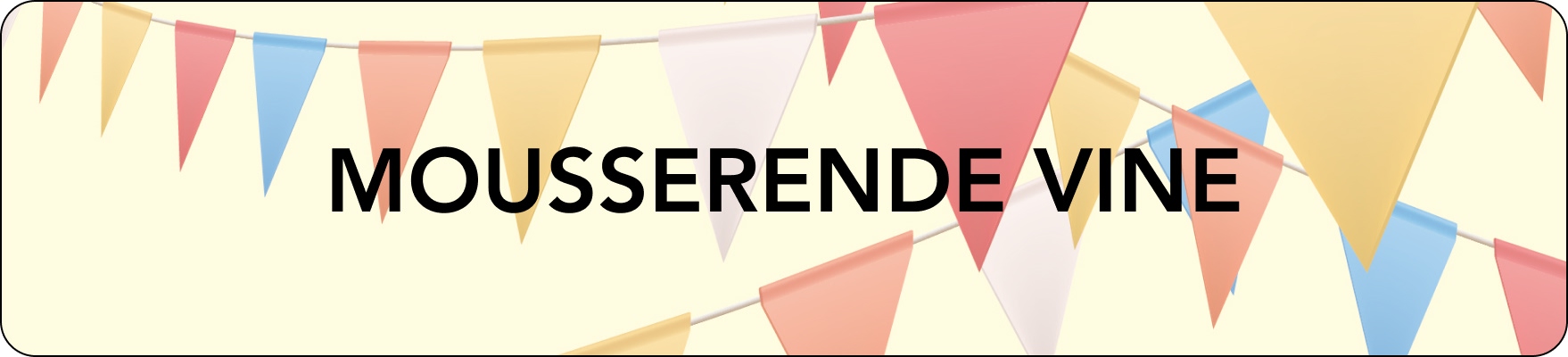 Mousserende vine på udsalg