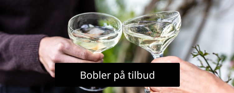 Mousserende vine på tilbud